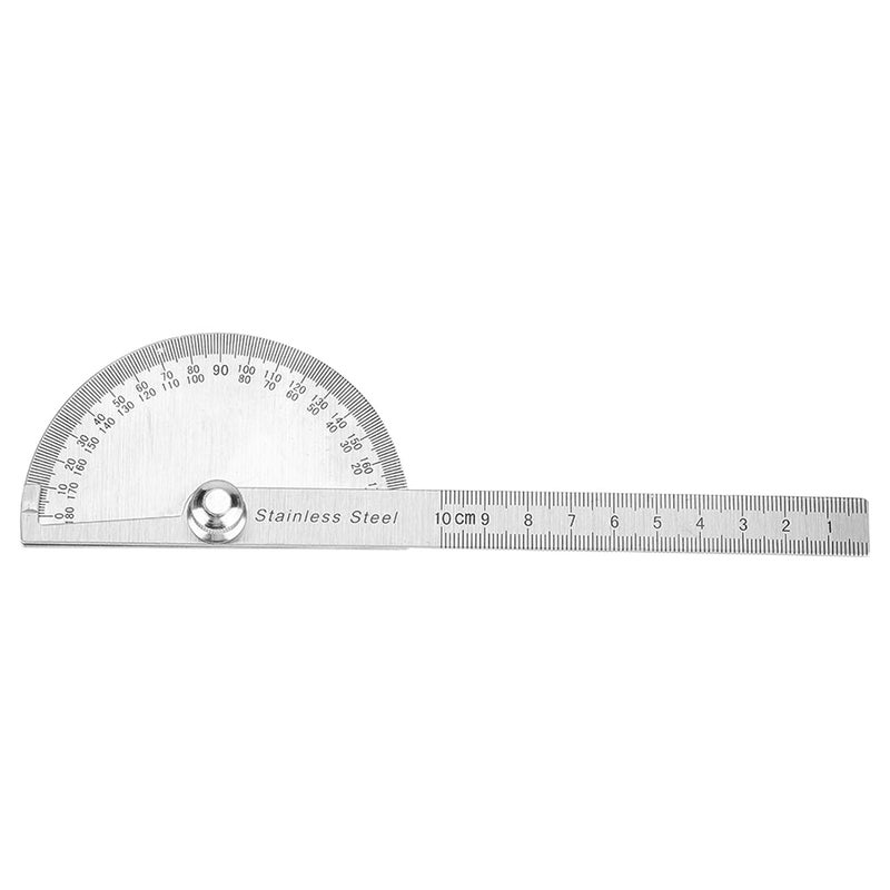 Stainless Steel Angle Finder Tool with Clear Markings, for and Woodworkers, 1 Protractor Ruler - Image 1
