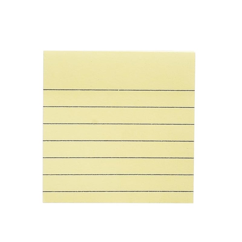 Elmaayergy H208-2 S1-3 Lined Sticky Note 3 * 3 With Durable Material, Suitable For School And Home
