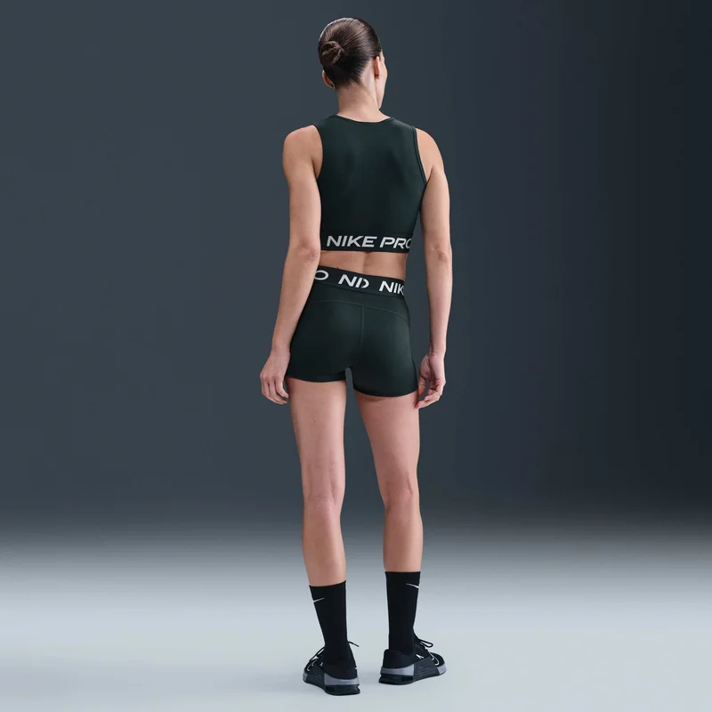 Nike Green Women's Pro Dri-FIT Crop Top for Women | Best Price UAE