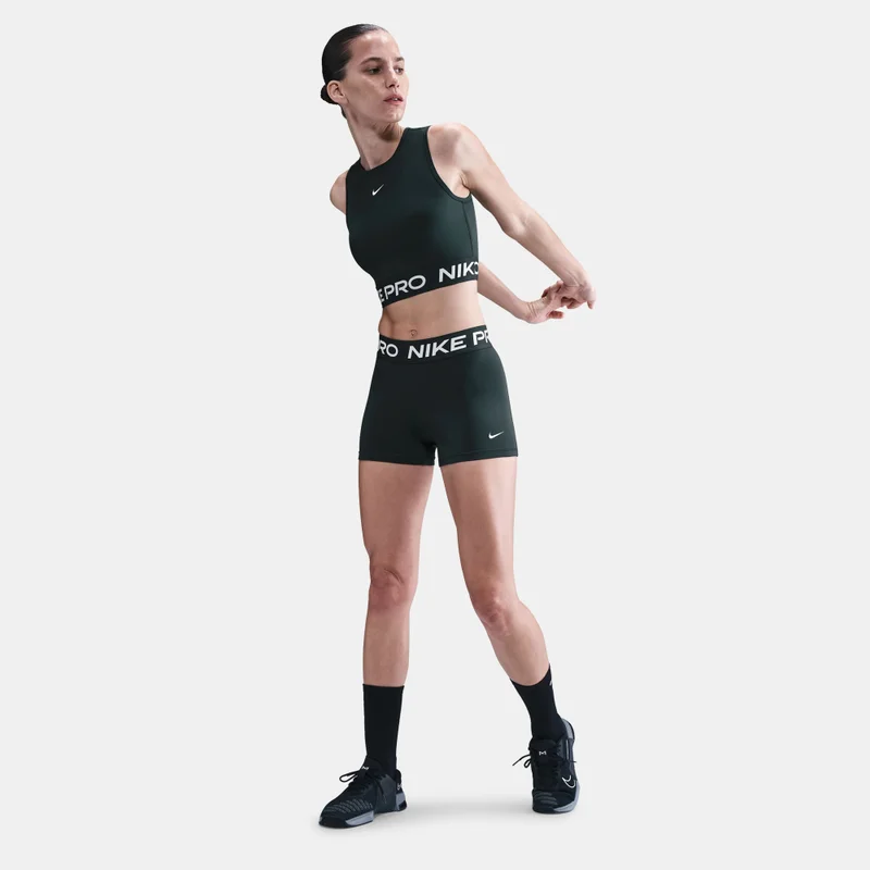Nike Green Women's Pro Dri-FIT Crop Top for Women | Best Price UAE