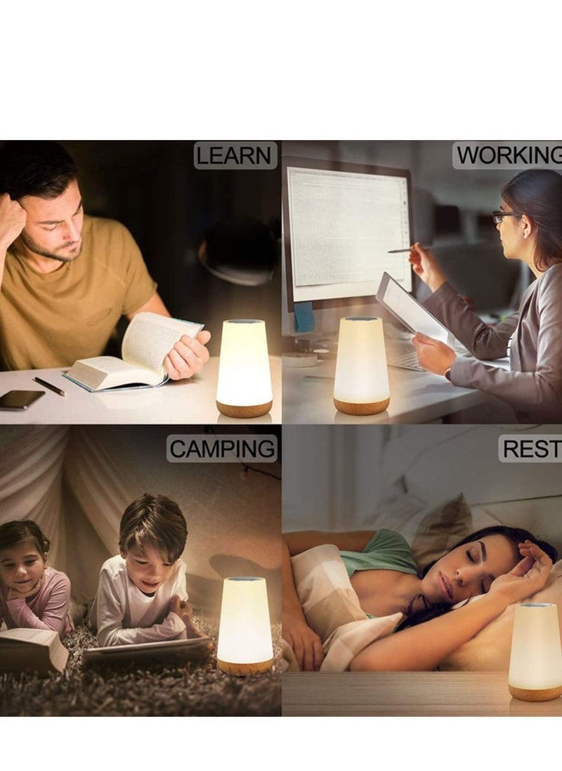 Generic LED Bedside Lamp Rechargeable Night Lamp Night Light  - Image 3