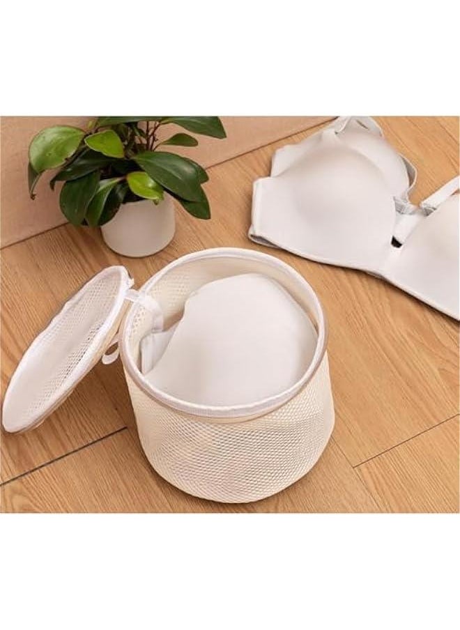 HOOKOR Mesh Laundry Bags,Double Layer Thickened Laundry Net Fabric Durable, Travel Organization Bag for Lingerie,Clothes,Jeans,Bath Towel,Sock,Set of 6,Beige (34-1)  - Image 5