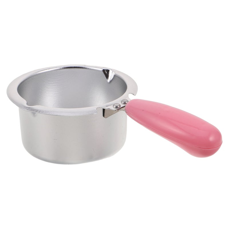 Double Boiler: Chocolate Melting Pot Insert - Cheese Fondue Replacement Pot - Metal Measuring Cup Food Scoop For Candy Fountain Candle Making Wax Drizzling Strawberry - Image 1