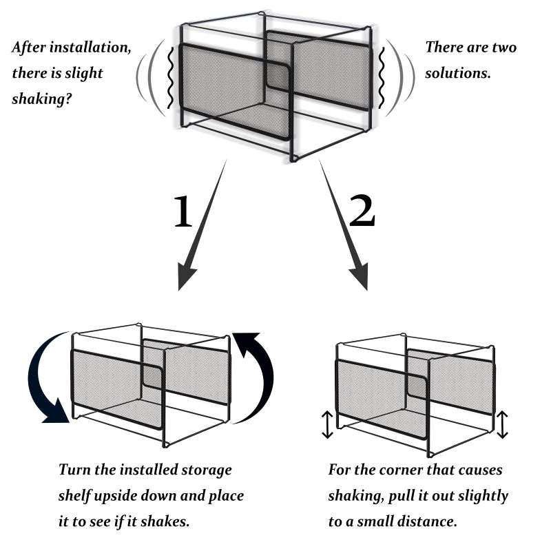 Comix Hanging File Organizer, Letter Size File Folder Organizer with Metal Mesh, Space-Saving File Folder Storage Box for Home Office Supplies - Image 3