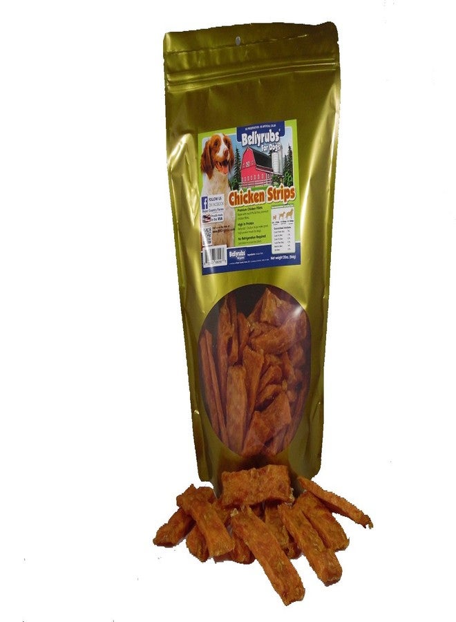 Bellyrubs Chicken Strips for Small to Large Dogs 20oz | Real Chicken Jerky Sticks | All-Natural Gluten & Grain Free Chicken Jerky Treats | High Protein Dog Training Chews | Made in USA - Image 1