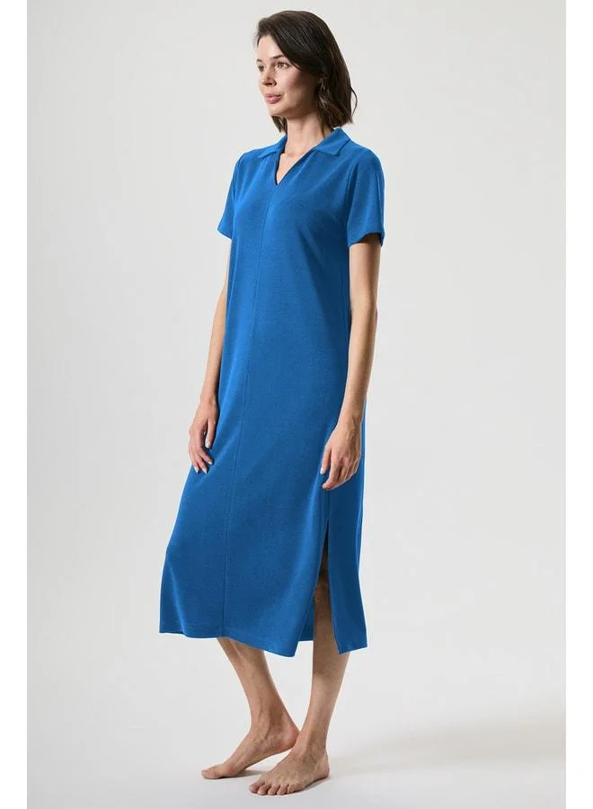 Penye Mood  TENCEL™ Polo Collar Dress. for Women | Best Price UAE