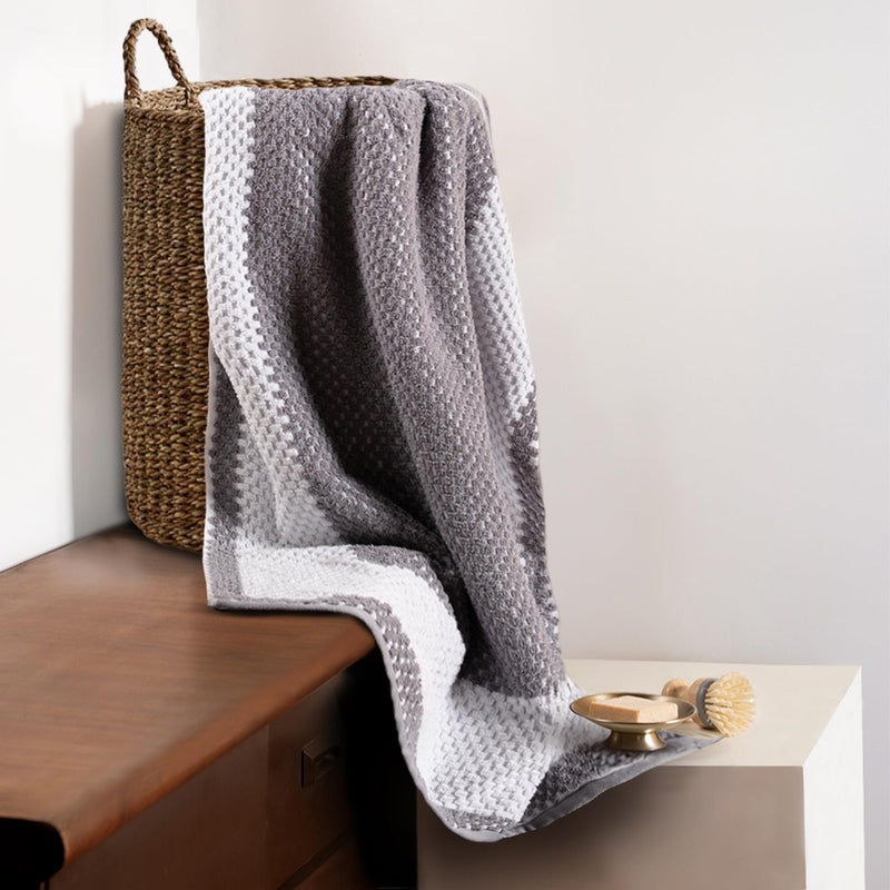 MYTRIDENT Towels for Bath, Nectarsoft be Our Guest Collection, 100% Cotton Towel, 1 Bath Towel for Men/Women, Highly Absorbent Towels for Bath, 625 GSM - Castor - Image 1