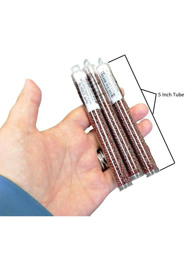 Miyuki Round Seed Beads Size 8/0 22G Opaque Orange - Image 5