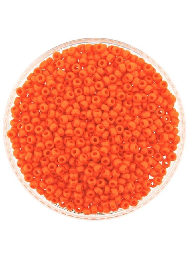 Miyuki Round Seed Beads Size 8/0 22G Opaque Orange - Image 4