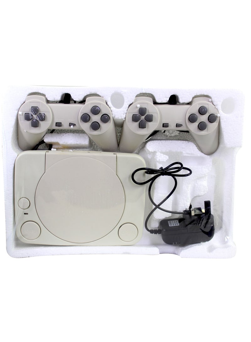 Game station classic console with 2 controllers white - Image 2