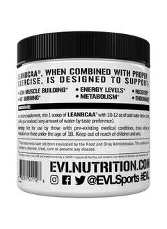Evlution Nutrition LeanBCAA, BCAA's, CLA and L-Carnitine, Stimulant-Free, Recover and Burn Fat, Sugar and Gluten Free, 30 Servings (Fruit Punch)  - Image 3