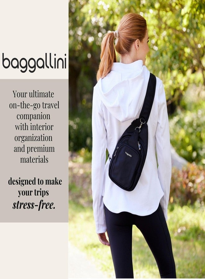 Baggallini Central Park Sling - 12x7 Sling Crossbody Bag with Convertible Adjustable Shoulder Strap - Image 2