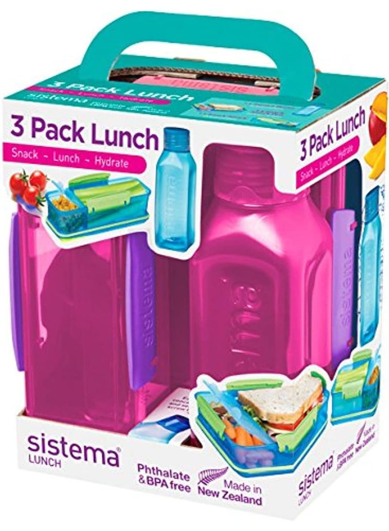 Sistema  Collection lunch box 3 Pack - Image 1