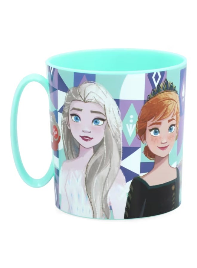 ستور كوب بلاستيكي آمن للاستخدام في الميكروويف لحفظ الثلج، متعدد الألوان، سعة 350 مل - Image 3