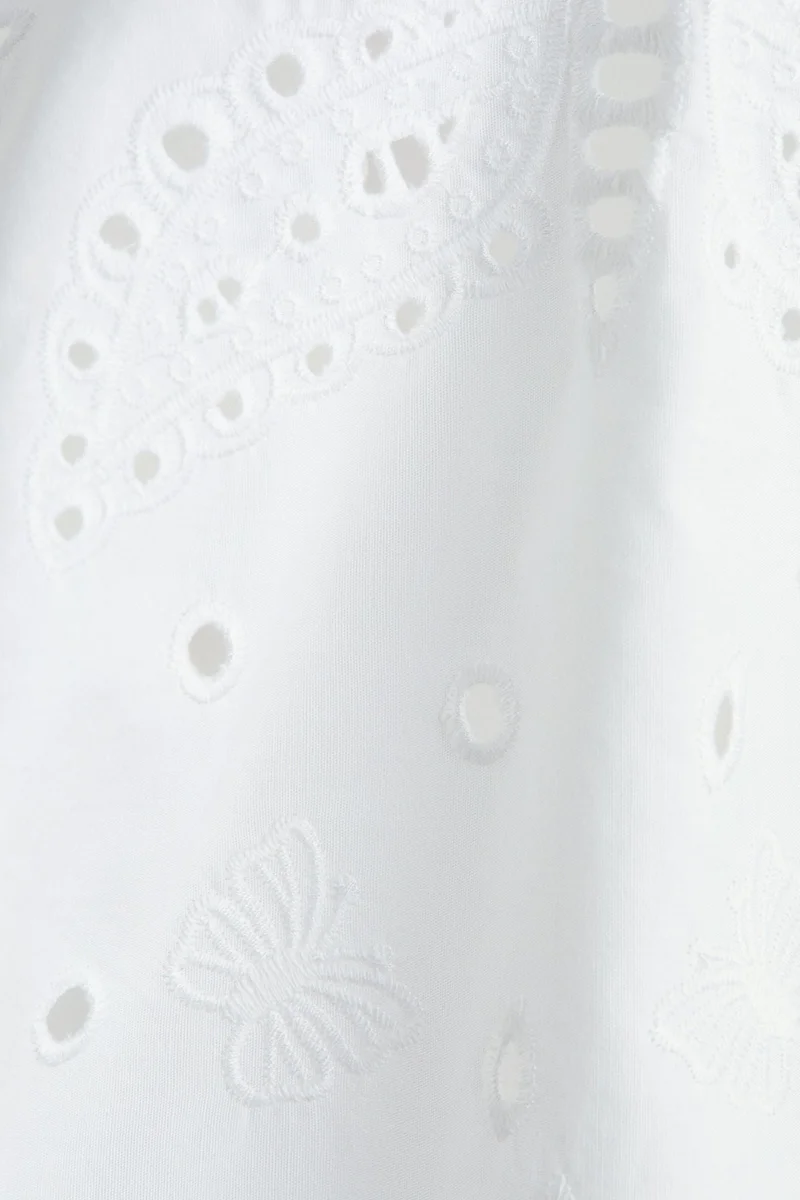 H&M  Broderie anglaise halterneck dress for Women | Best Price UAE
