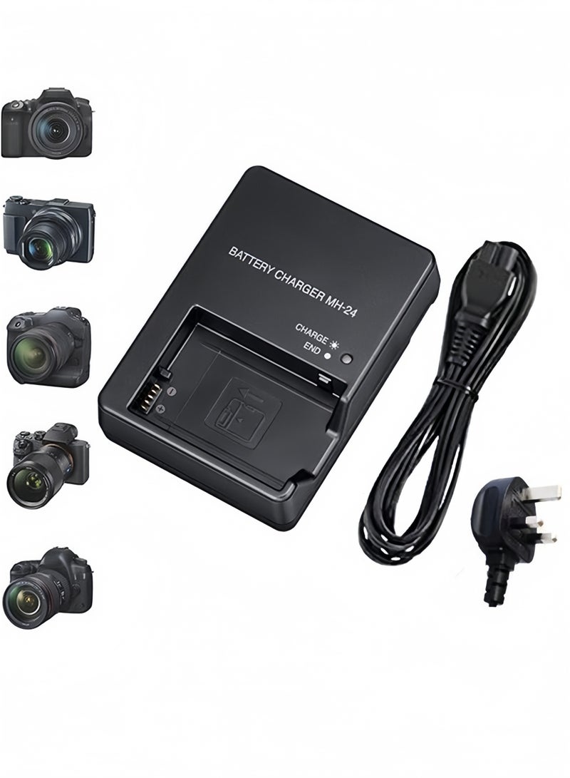 Camera Battery Charger MH-24 Charger compatible with Nikon D3100, D5100, D5200,D3300,D3200, P7000, P7100 for EN-EL14 Battery - Image 1