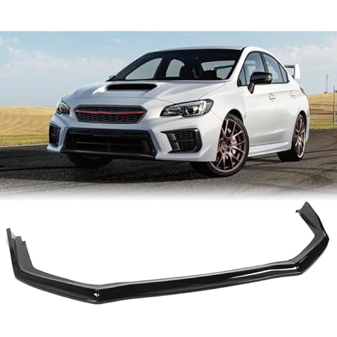 Jiawu STI VA 2015-2021 Lip Spoiler Kit of the Brill Black Strike Bill, PP 3PCS Material for the Car Update Scene - Image 2