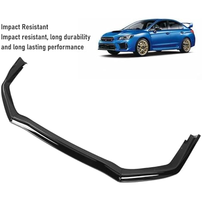 Jiawu STI VA 2015-2021 Lip Spoiler Kit of the Brill Black Strike Bill, PP 3PCS Material for the Car Update Scene - Image 5