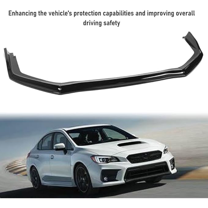 Jiawu STI VA 2015-2021 Lip Spoiler Kit of the Brill Black Strike Bill, PP 3PCS Material for the Car Update Scene - Image 3