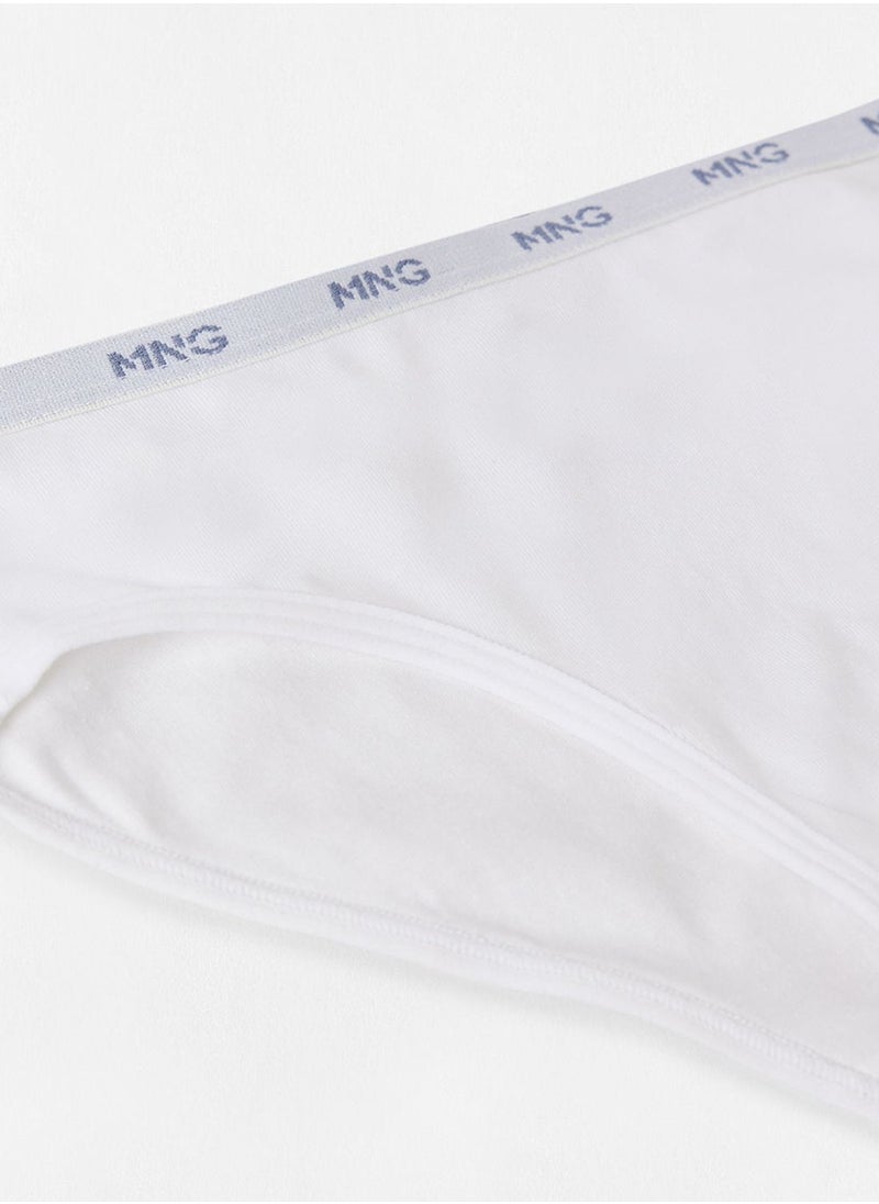 MANGO - Kids 2 Pack Blend Briefs - Image 1