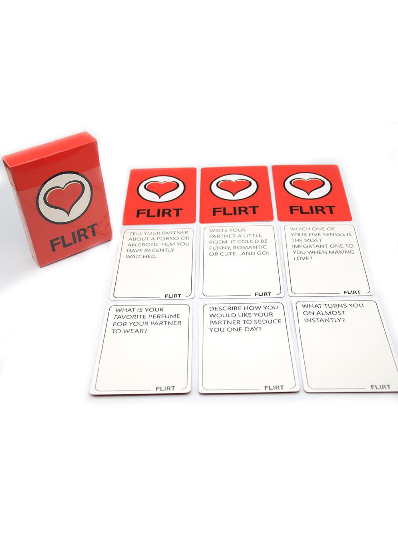 Talk Flirt Dare Question Card Game For Girls Boys Party Games - Image 2