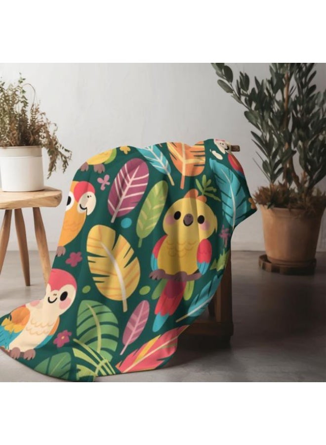 عام بطانية رقيقة من الفانيلا الكرتونية للأطفال والرضع (دافئة ومريحة، ومناسبة للنوم والألعاب) 70 سم * 100 سم - Image 5