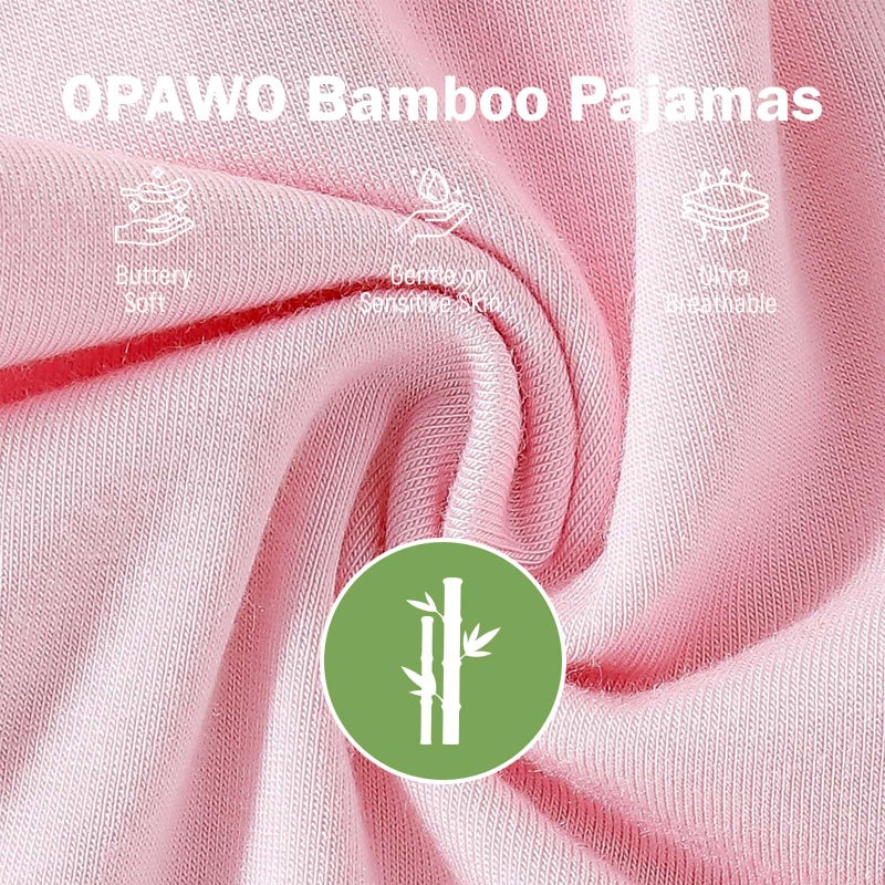 OPAWO Baby Girl Pajamas 3 Pack, Dubble Zipper Newborn Footie Pajamas with Mitten Cuffs, Infant Sleepers for Baby Boy Onsies(Flowers/Pink,3-6 Months) - Image 3