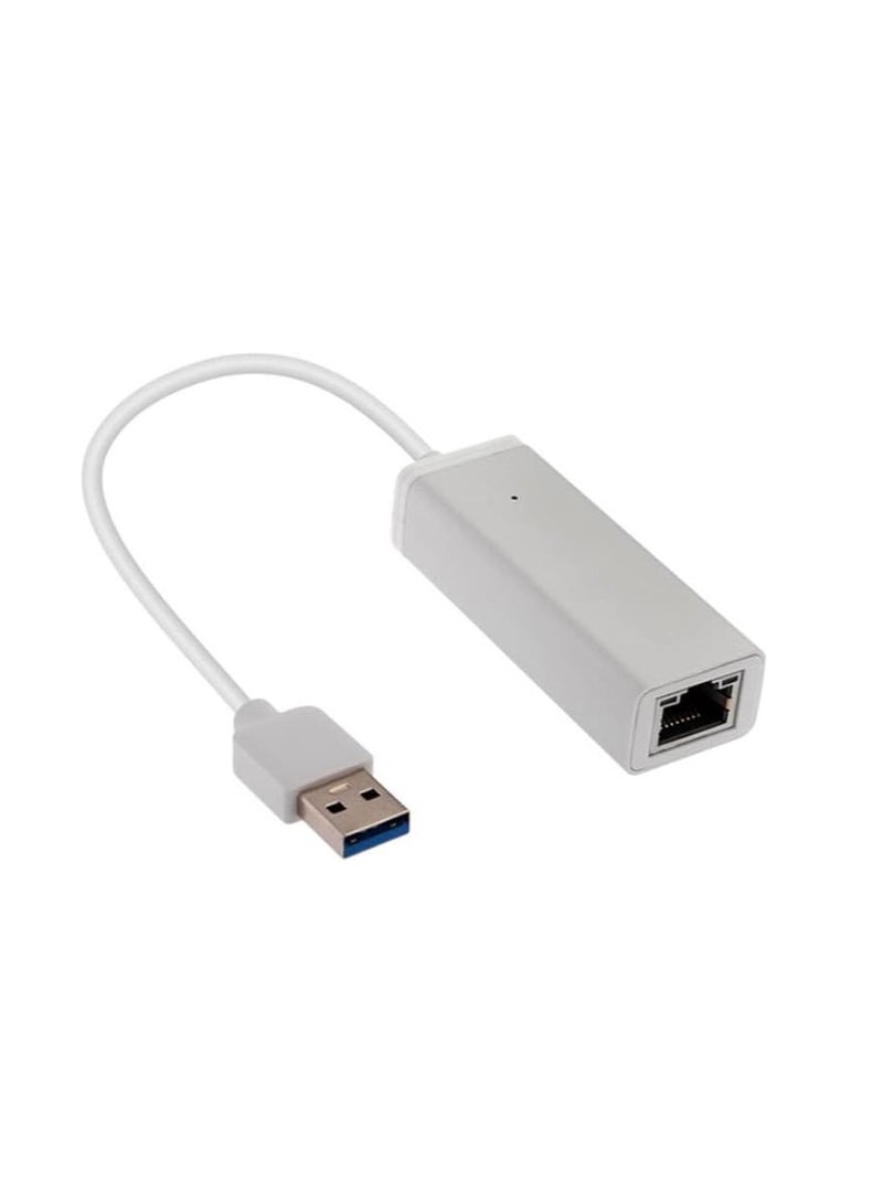 Kuwes USB 3.0 Male to Lan Giga Rj45 Female Adaptor - Image 1