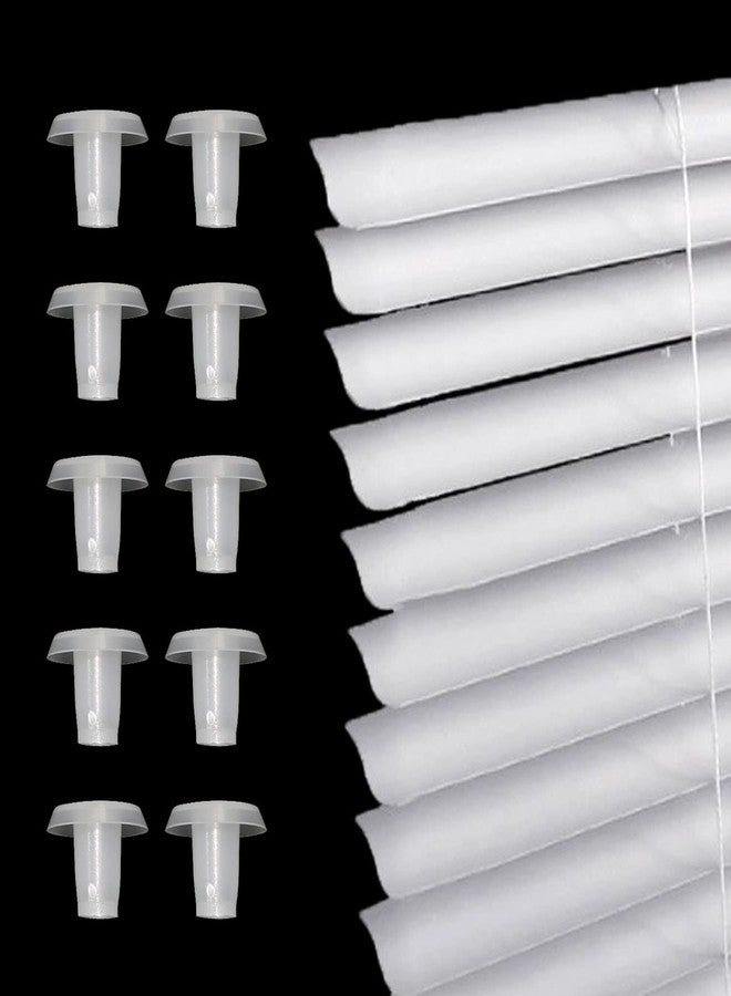 MEETOOT مجموعة MEETOOT المكونة من 30 قطعة من سدادات أزرار السكة السفلية للستائر الرأسية، سلك سلم السكة السفلية للستائر للمنزل والمتجر والمكتب وما إلى ذلك. - Image 5