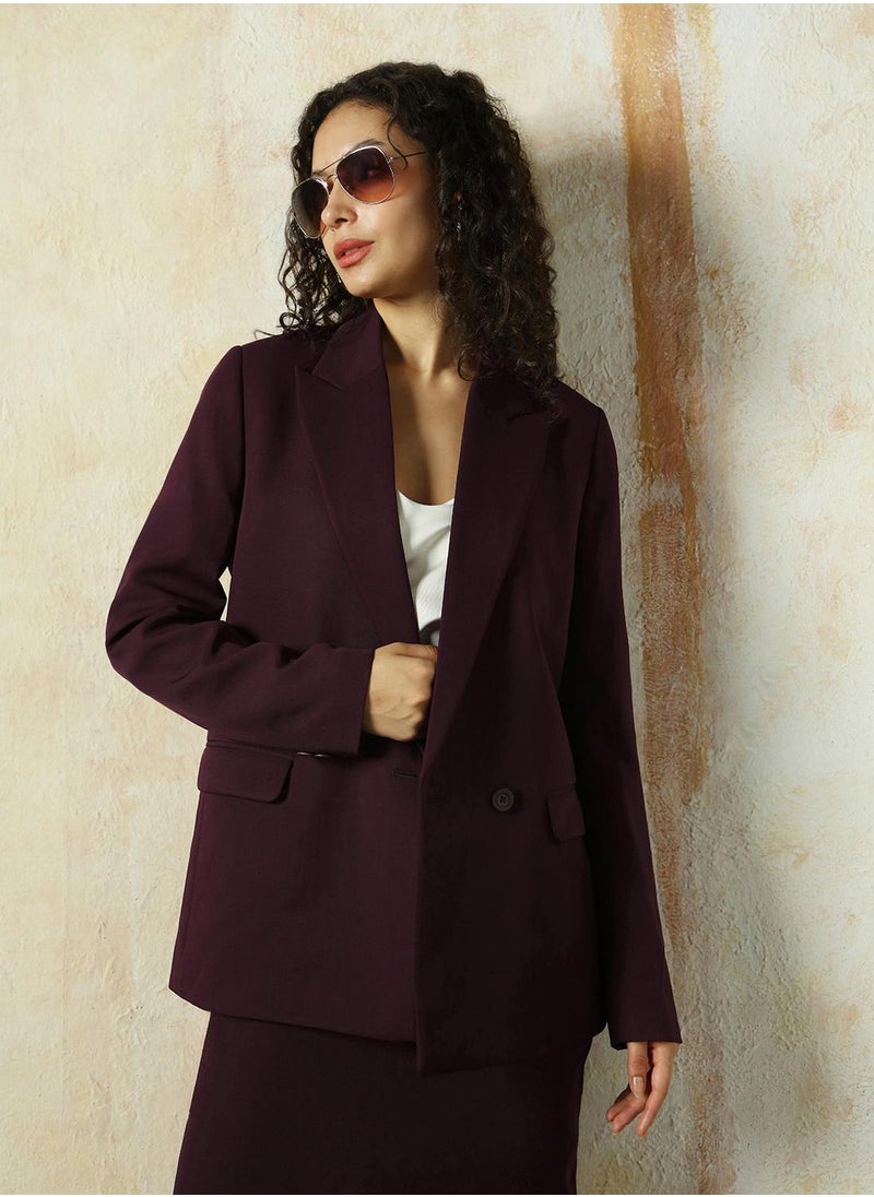 Women Wine Blazer - pzsku/Z7CF687810EF2CDF7E9F7Z/45/_/1733511476/12a1edd4-3b55-4651-b6b2-626340832740