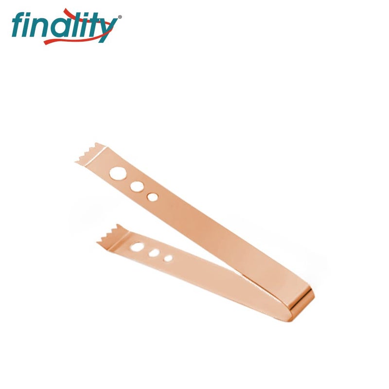 finality Stainless Steel Copper with Black Ice Bucket with Lid 175 Liter Ice Tong Peg Measure 750 Ml Deluxe Cocktail Shaker 4 Pc Bar Set - Image 5