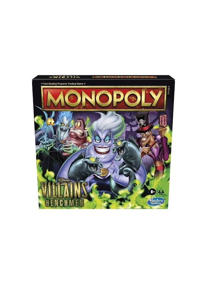 Hasbro/Disney Hasbro Gaming Monopoly: Disney Villains Henchmen Edition Board Game – Fun Family Game for Kids 8+ | Disney Monopoly for Kids | Board Games for Family Game Night  - Image 3