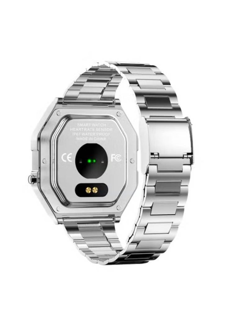 AROAQ KW18 Men Smart Watch IP67 Waterproof Heart Rate Monitor GPS Sports Smartwatch for Android iOS  - Image 4