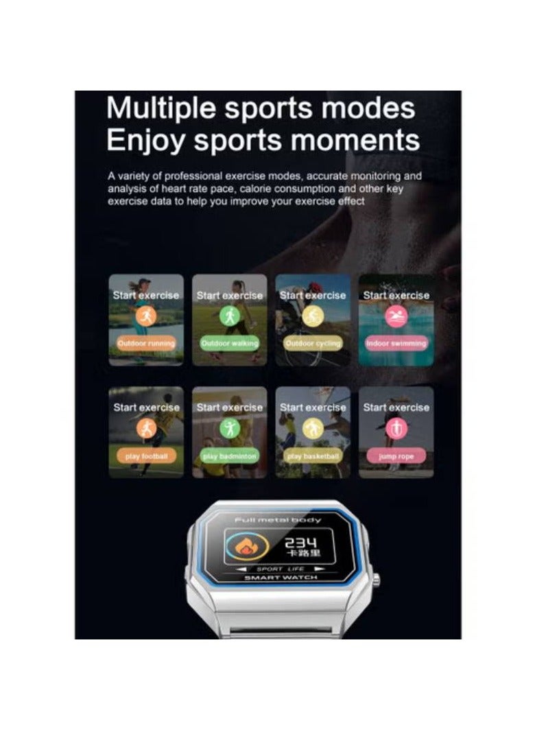 AROAQ KW18 Men Smart Watch IP67 Waterproof Heart Rate Monitor GPS Sports Smartwatch for Android iOS  - Image 5
