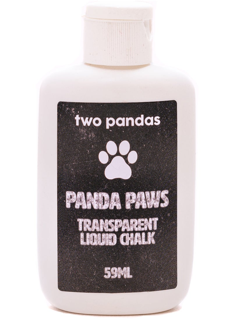 two pandas - Pandas Transparent Liquid Chalk For Pole Dancing Gymnastics - Image 1