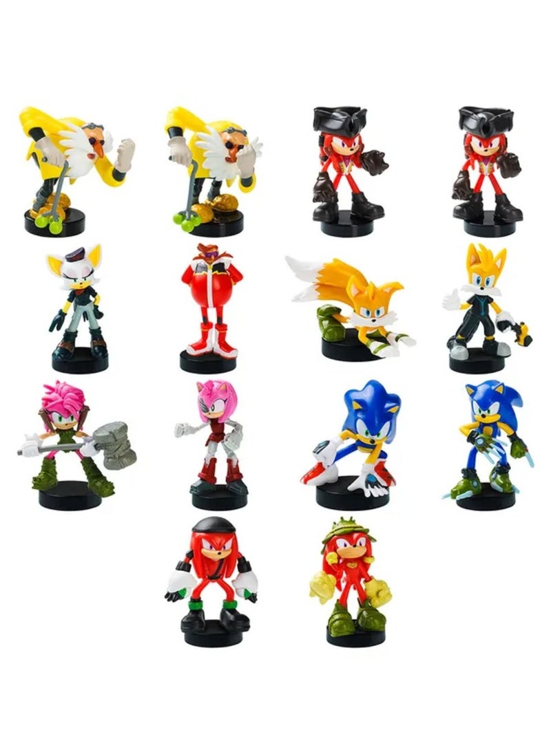 SONIC - Sonic Articulated Action Figures  4 Pc In Pack Box - Image 1