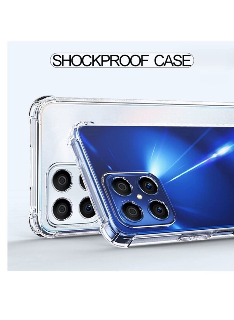 vesus Honor X8a Case with Camera Protection Shock Absorption Bumper soft Transparent Protective Cover For Huaweo Honor X8a - Image 3