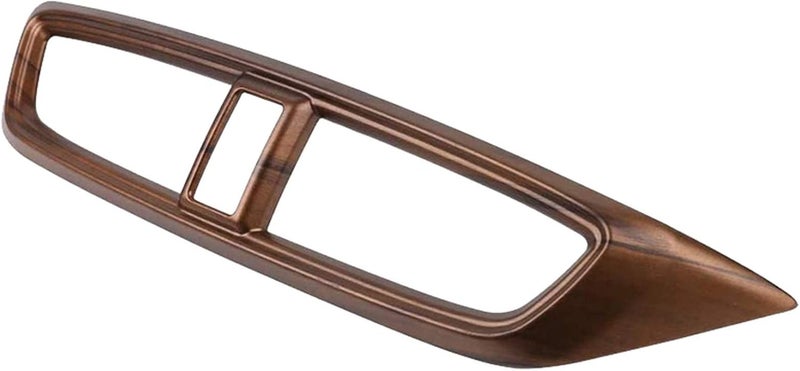 DEMULAX Peach Wood Grain Air Vent Trim for CR-V 2017-2020 - Image 1