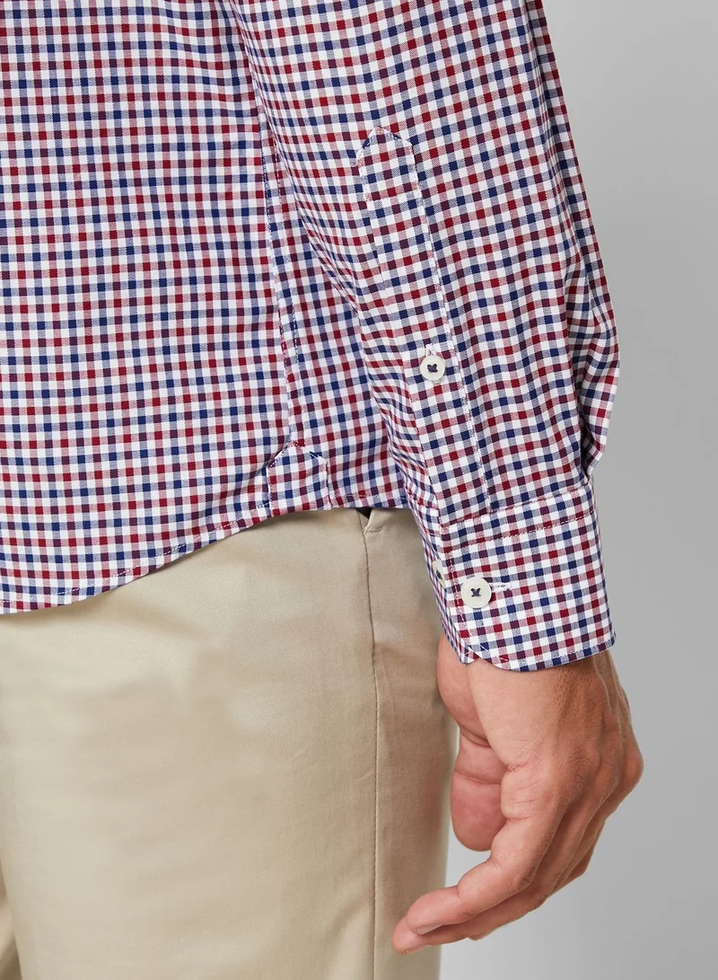 T.M.Lewin Checked Slim Fit Shirt