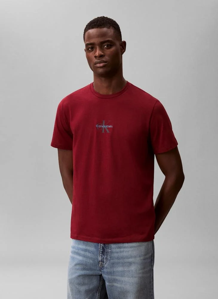 Calvin Klein Jeans Micro Monologo Graphic T-Shirt
