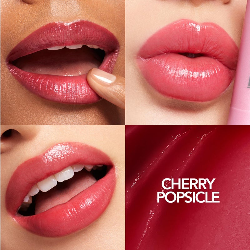 BUXOM Full-On Plumping Lip Glow Balm, Cherry Popsicle - Image 3