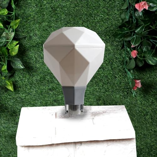 kinis polyvinyl chloride Milky Jarkan Classic Lamp/Gate Light/Outdoor Lamp/Outdoor Light/Pillar Light at Entrance Outdoor Home, Office, Restaurant etc. (Pack of 2, Without Bulb) - Image 5