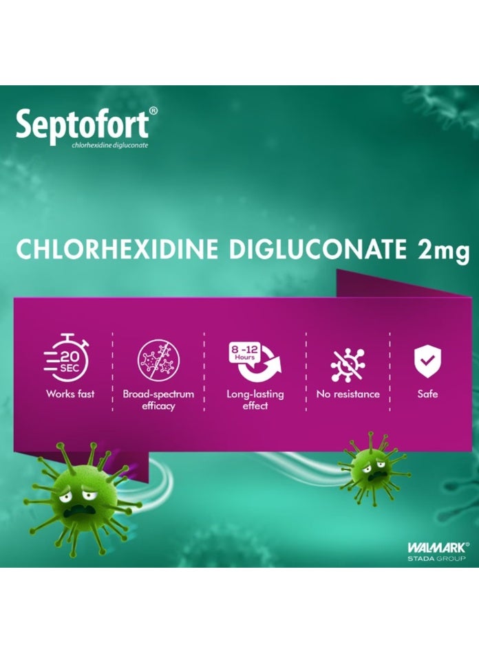 WALMARK Septofort Lozenges 2 mg - 24 Pcs - Image 4
