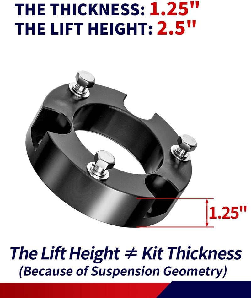 FLYCLE 2.5 Inch Leveling Kit for Tacoma, 4Runner, and FJ Cruiser - Image 2