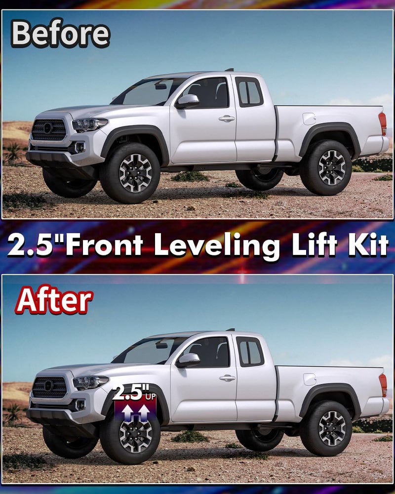 FLYCLE 2.5 Inch Leveling Kit for Tacoma, 4Runner, and FJ Cruiser - Image 4