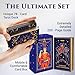 Wyspell Tarot Cards with Guide Book Starlight Unique Tarot Deck for Beginners Traditional Symbolism Beautiful Modern Tarot Decks Blue - Image 4