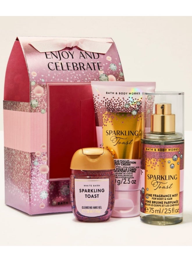 Sparkling Toast Tent Trio