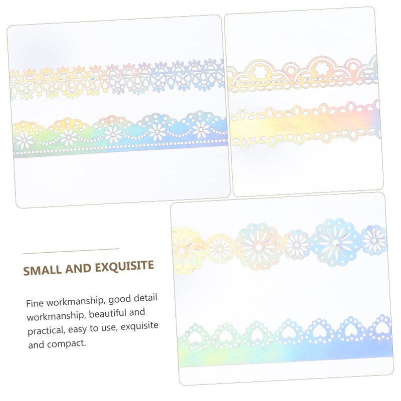 10Pcs Lace Decorative Trim for DIY Scrapbooking Card Making Journaling and Art Projects - Image 4