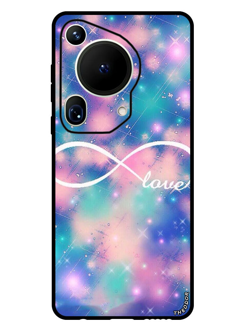 Theodor Protective Case Anti Scratch Shock Proof Bumper Cover For Huawei Pura 70 Ultra Love Infinity - Image 1