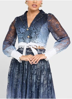 ELLA Ombre Top & Skirt Set  - Image 3